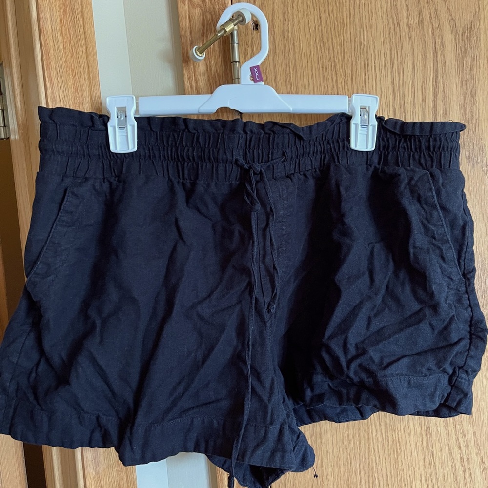 Cute black shorts from Target, size XXL, with drawstring tie. Super cute!